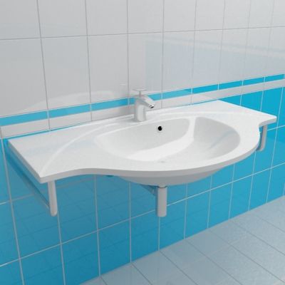 Sink 3d-model PAA Beta 54x100