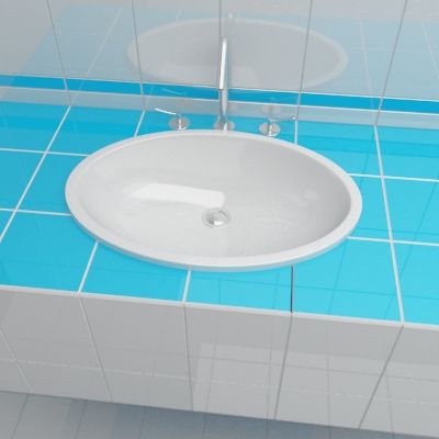 Sink 3d-model PAA Tau 37x55