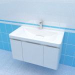 Sink cabinet 3d-model Aquaton Sherill 85x46