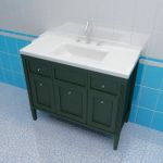 Sink cabinet 3d-model Caprigo Albion 100 G