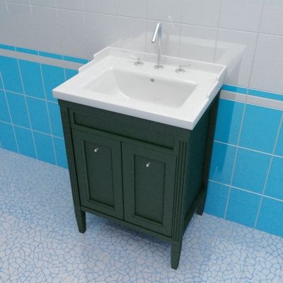 Sink cabinet 3d-model Caprigo Albion 60 G