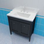 Sink cabinet 3d-model Caprigo Albion 80 Bl