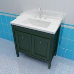 Sink cabinet 3d-model Caprigo Albion 80 G