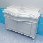 Sink cabinet 3d-model Caprigo Fresco 120 W