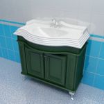 Sink cabinet 3d-model Caprigo Fresco 90 G