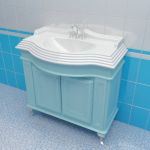 Sink cabinet 3d-model Caprigo Fresco 90 LB