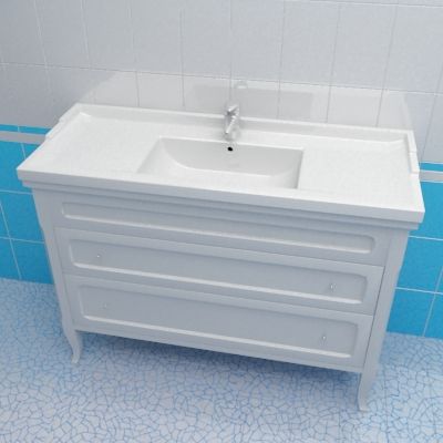 Sink cabinet 3d-model Caprigo Garda 120 W