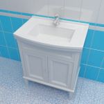 Sink cabinet 3d-model Caprigo Jardin 70 W