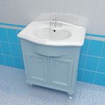 Sink cabinet 3d-model Caprigo Porto 70 Lb