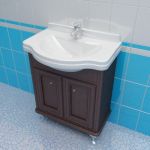 Sink cabinet 3d-model Caprigo Ravenna 70 B