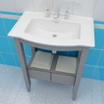 Sink cabinet 3d-model Devon&Devon Newport 40x60