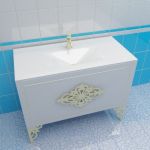 Sink cabinet 3d-model Marsan Christine 100x50 G-W