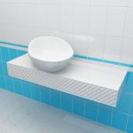 Sink unit 3d-model Vitra Freedom 120x50