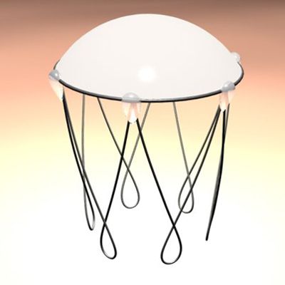 Table lamp modern 3DS Terzani Meduse