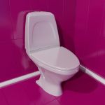 Toilet 3d-model IDO ARIA 36157