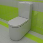 Toilet 3d-model Ideal Standard Moments 64x35x84