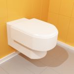 Toilet 3d-model Roca Happening 56x36