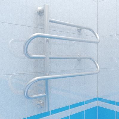 Towel dryer 3d-model Phoenix 60x60