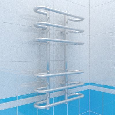 Towel dryer 3d-model Sahara 50x80