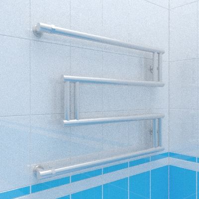 Towel dryer 3d-model Sunerzha 53x65