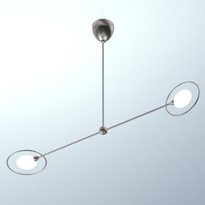 Chandelier Minimalism 3D model UFO