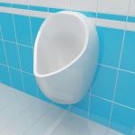 Urinal 3d-model Vitra Arkitekt 40x36