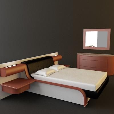 3d-model VENERAN modern bed (Italy) VENERAN_FLASH03