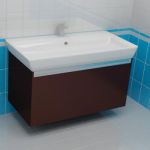 Vitra T4 washbasin unit 90