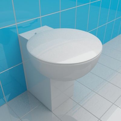 WC pan 3d-model Hatria You&Me 38x50