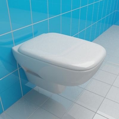 WC pan 3d-model KOLO Style 35x50