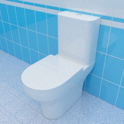 WC pan 3d-model Kerama marazzi Buongiorno 65x35x80