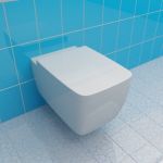 WC pan 3d-model Vitra Metropole 56x36