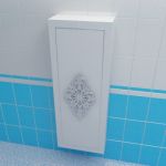 Wall cabinet 3d-model Marsan Christine 45x20x120 H-W