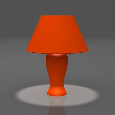 Red lamp modern 3DS Winners 453155310p0