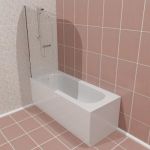 Bathtub 08 3D - model 170x70x200