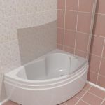 Bathtub L 13 3D - model 105x170x200