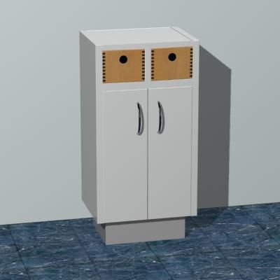 3D - model bathroom box04