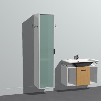 3D - model bathroom box02