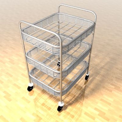 Hand-cart023 3D - model