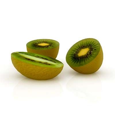 Kiwi_fruit_3 3D - model