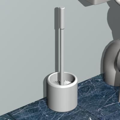 pic74_ToiletBrushSet 3D - model