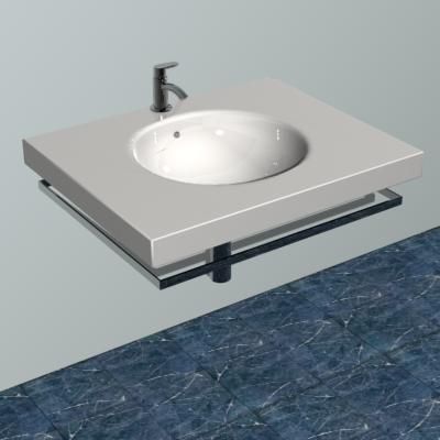 Sink Minimalism 3D model sink37