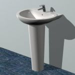 Contemporary sink 3D object sink46