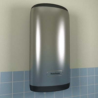 3D - model waterheater 01