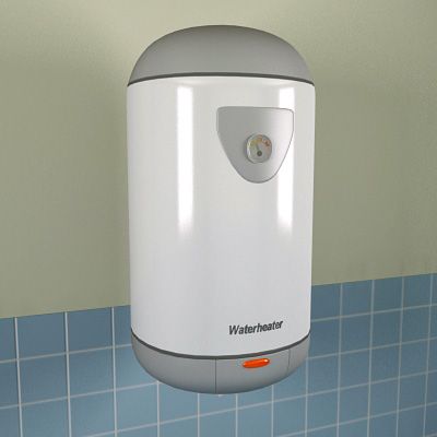 3D - model waterheater 02